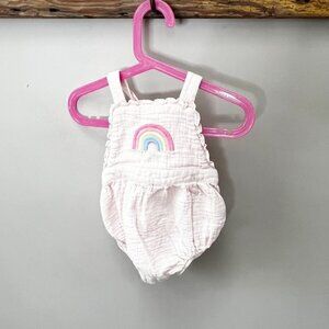 Angel Dear Rainbow Bubble‎ Romper- Size 12-18m